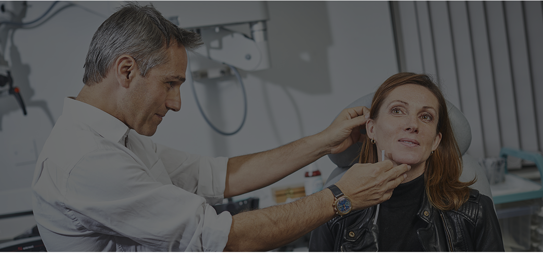 Mr Patrick Jassar during a patient consultation